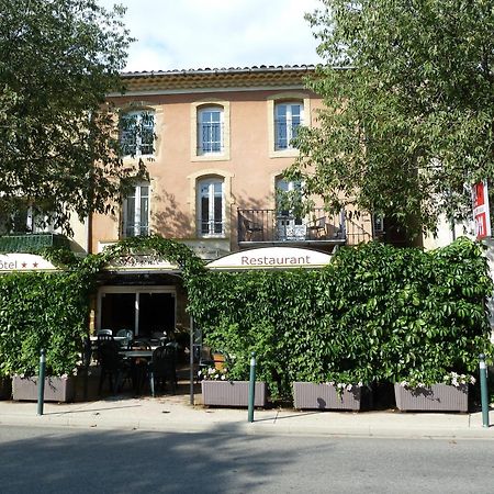 Logis Hotel Restaurant La Farigoule Sainte-Cecile-les-Vignes Екстер'єр фото
