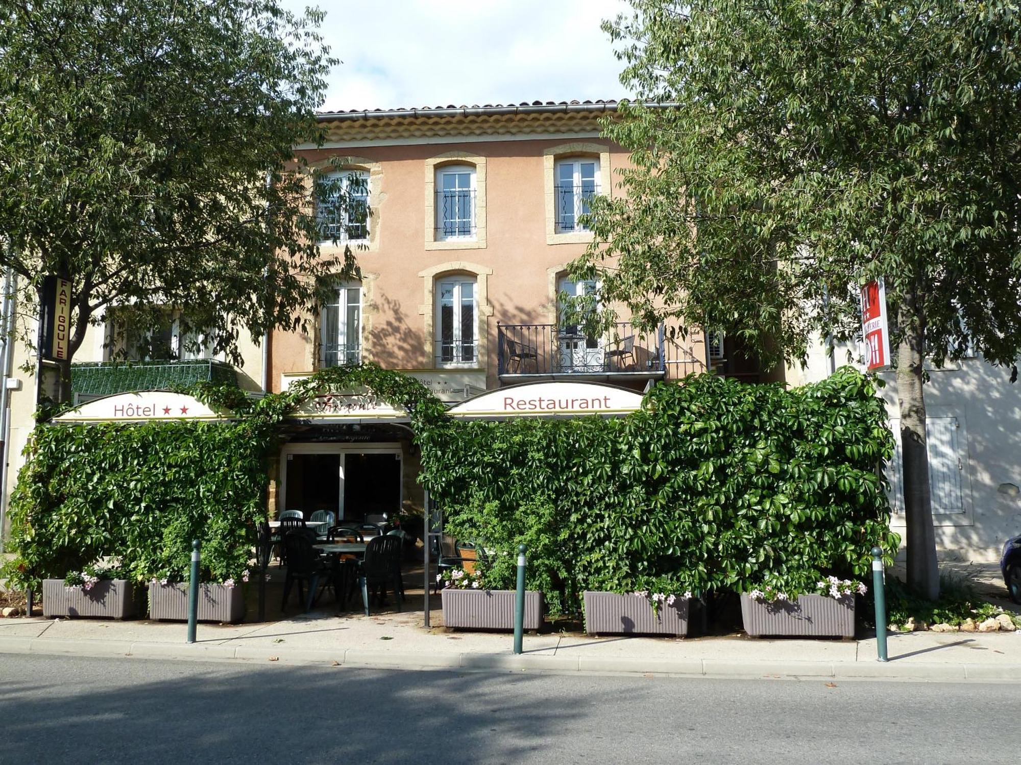 Logis Hotel Restaurant La Farigoule Sainte-Cecile-les-Vignes Екстер'єр фото